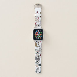Japanska katter, ukiyo-e, Kuniyoshi Apple Watch Ba