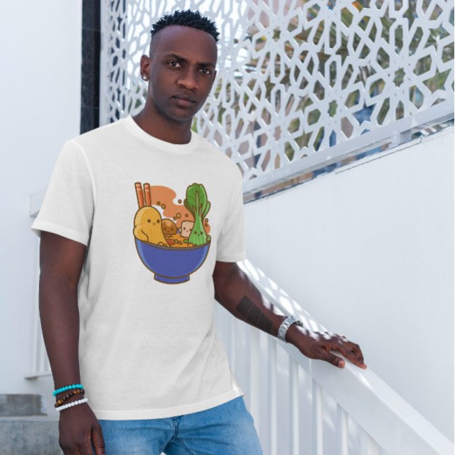 Japanska Kawaii Ramen T Shirt (Skapare uppladdad)