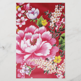 Japanska Kimono Flowers