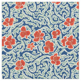 Japanska kinesiska Traditional Mönster Fabric Tyg