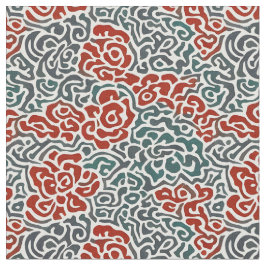 Japanska kinesiska Traditionella Mönster Tyg