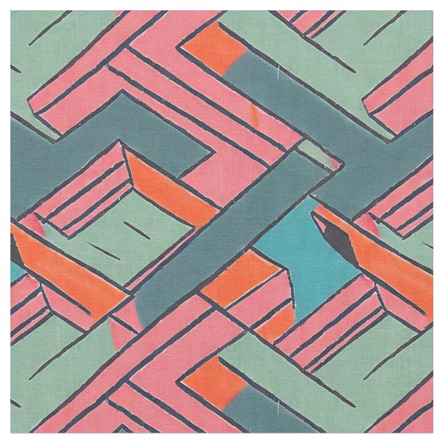 Japanska kinesiska Traditionella Mönster Tyg (Närbild)