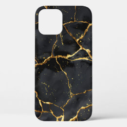 Japanska Kintsugi Black & Guld