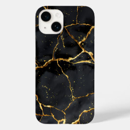 Japanska Kintsugi Black & Guld