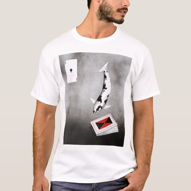 Japanska koi Ace of Spades Tröja (Framsida)