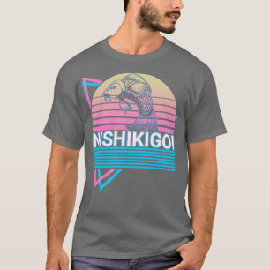 Japanska koi Fish Carp Nishikigoi Japan Retro Gift T Shirt