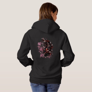 Japanska Koi Fisk Sakura Körsbärsblom Kvinnor T Shirt