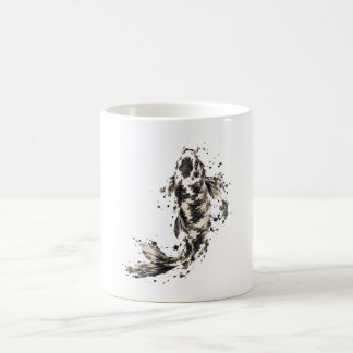 Japanska Koi-fiskar – traditionell japansk konst o Kaffemugg