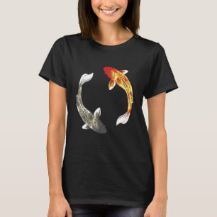 Japanska Koi Japanska Fish Cherry Blommar 75 T Shirt