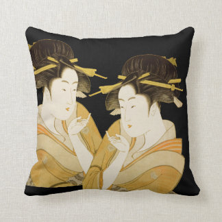 Japanska konstdesign kastkuddar kudde