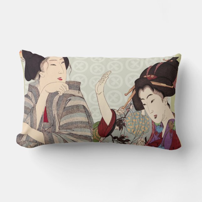 Japanska konstdesigndekorativ kudde (Framsida)
