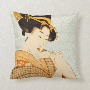 Japanska konstdesigndekorativ kudde