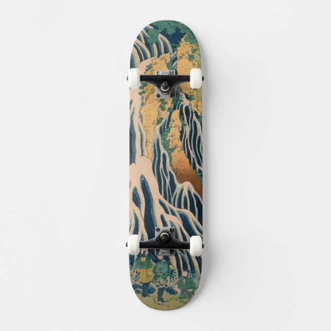 Japanska konstskateboard skateboard bräda 21,5 cm (Framsida)