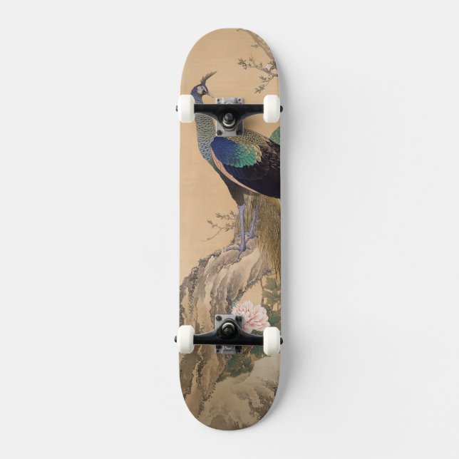 Japanska konstskateboards mini skateboard bräda 18,5 cm (Framsida)