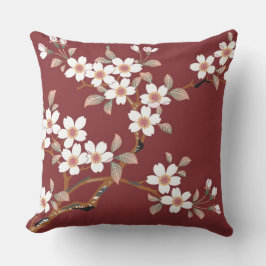 Japanska körsbärblommar kudde