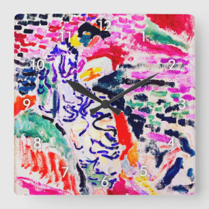 Japanska kvinnor bredvid Vatten, Matisse Fyrkantig Klocka