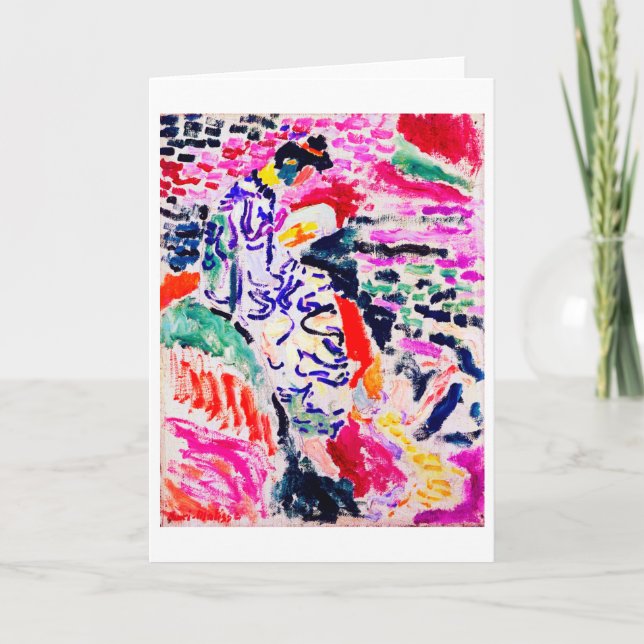 Japanska kvinnor bredvid Vatten, Matisse Kort (Framsida)