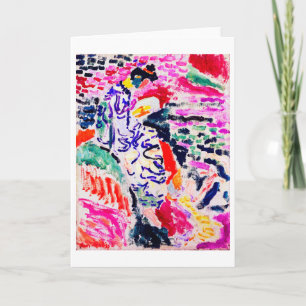 Japanska kvinnor bredvid Vatten, Matisse Kort