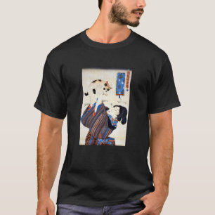 Japanska kvinnor med katt, Utagawa Kuniyoshi Tröja