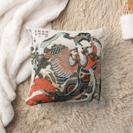 Japanska kvinnor, uppspelningsflöjt kudde