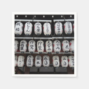 Japanska Lanternor Pappersservett