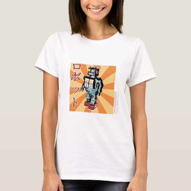 Japanska Leksak Robot 1 T-shirt (Framsida)
