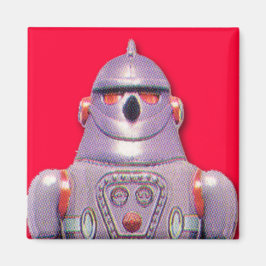 Japanska Leksak Robot Square Magnet