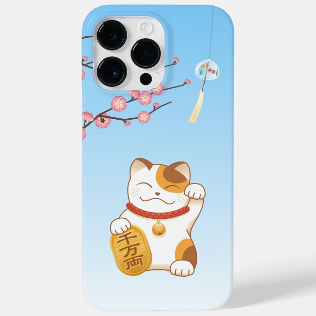 Japanska Lucky Cat, Calico Maneki Neko (Baksida)
