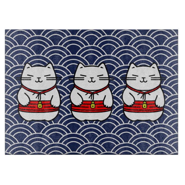 Japanska Lucky Cat eller Maneki-Neko (Framsidan)