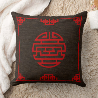 Japanska Lucky Gods symbol Kudde