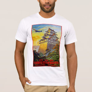 Japanska Luft Transport med Pagoda Tee Shirt