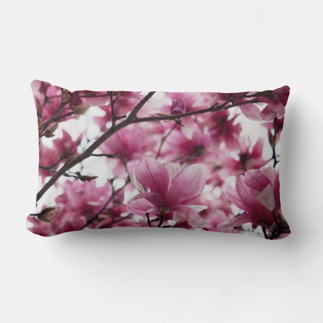 Japanska Magnolia Dekorativ kudde (Framsida)