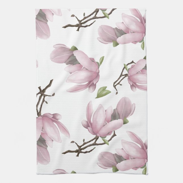 Japanska Magnolia Kitchen Towel Kökshandduk (Vertikal)