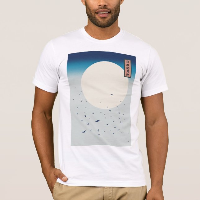 Japanska månljus sväljer t shirt (Framsida)