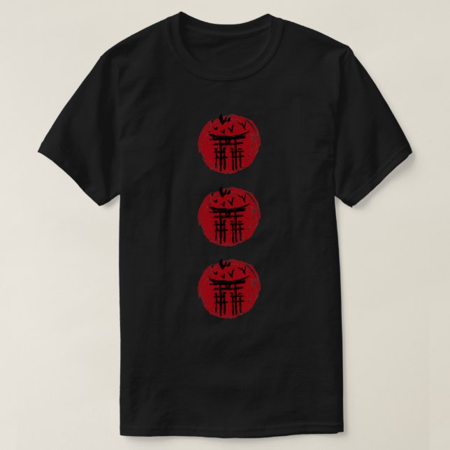 Japanska martialkonst, frysta t shirt (Design framsida)