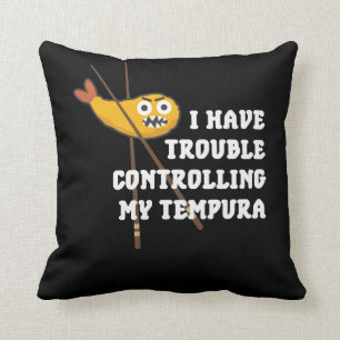 Japanska matTempura Chopsticks, torkade räkor Kudde