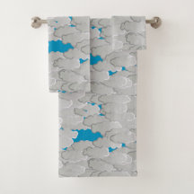 Japanska moln, sommardag, vit och Himlar blå