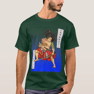 Japanska Neck Tie, Samurai, JiuJitsu, MMA, Grapple T Shirt