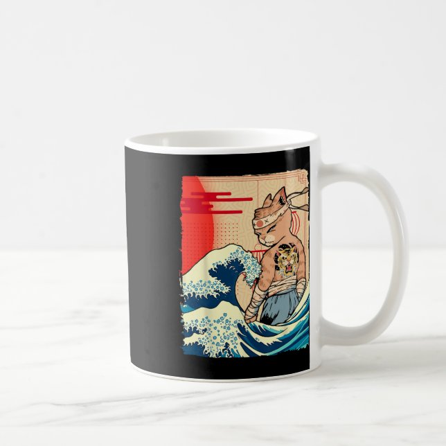 Japanska Ninja Art och Japan Karate Kaffemugg (Höger)