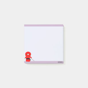 Japanska Ninja Post-it Block