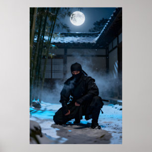 Japanska Ninja Warrior Poster