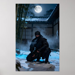 Japanska Ninja Warrior Poster