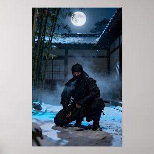 Japanska Ninja Warrior Poster