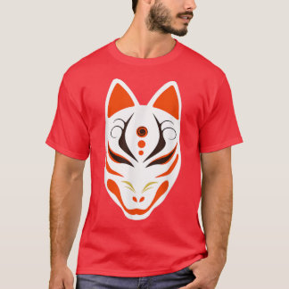 Japanska nio Tails Fo Kitsune T Shirt