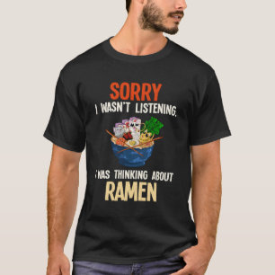 Japanska Noodle Soppa Anime Food Ramen T Shirt