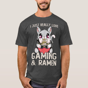 Japanska Noodles I Just Verkligen Kärlek Ramen Kaw T Shirt