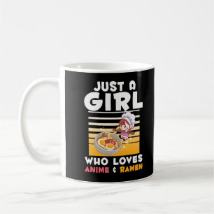 Japanska Noodles Ramen Anime Girl Manga Otaku Kaffemugg