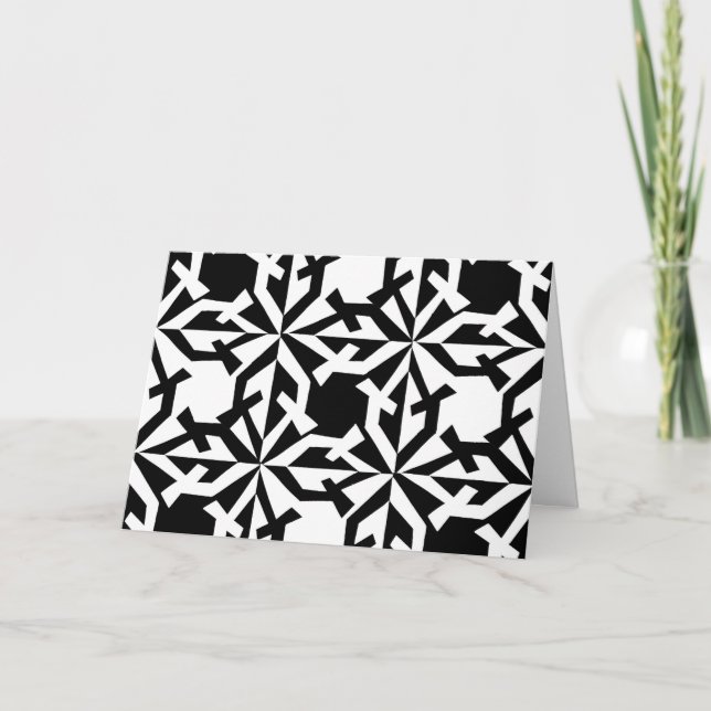 Japanska notan, balans och enhet kort (Framsida)