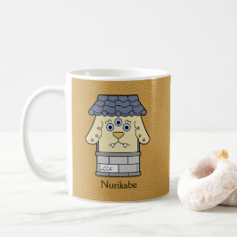 Japanska Nurikabe-väggmonstret: Cartoon Yokai Kaffemugg