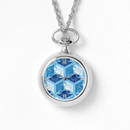 Japanska öar, marinerade, vita och ljusblå armbandsur